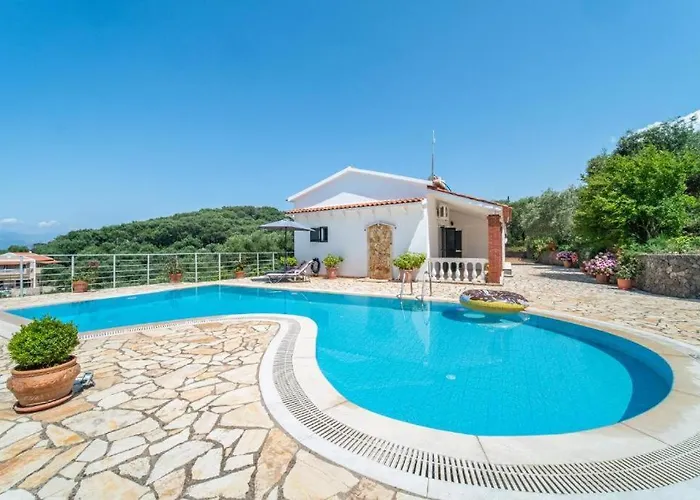 Olive Grove And Sea View Villa Agios Spyridon (Corfu)